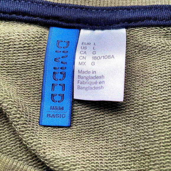 Green H&M bomber - Picture 2 of 2